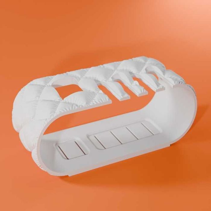 OUTLET Organizer GLAMOUR na szczoteczkę do zębów na końcówki sonicare