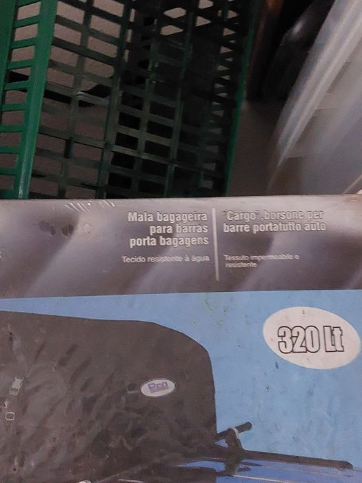 Mala bagageira impermeavelpara automovel de 320 litros