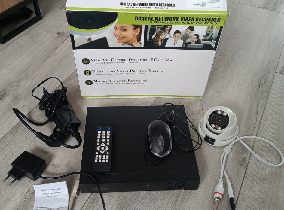 Rejestrator kamer ip Poe 4k simicam n8x04he