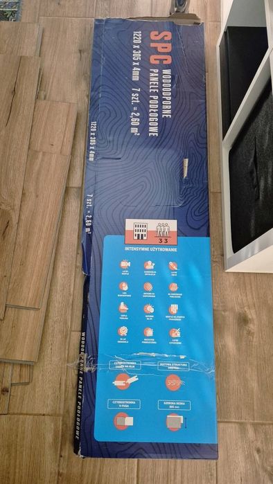 Panele winylowe około 2m2