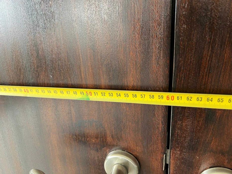 Portas Duplas Madeira Mogno 120 x 197cm