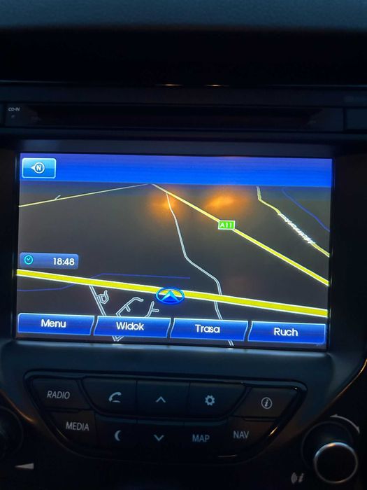 Radio wyświetlacz ekran nawigacja ramka antena okablowanie Hyundai i40