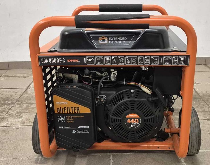 Agregat prądotwórczy DAEWOO GDA 8500E-3 7.5kW 18KM 400V