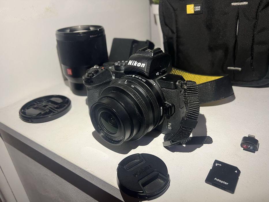 Oportunidade Nikon Z50 + 2 Lentes + Acessórios – Excelente Estado