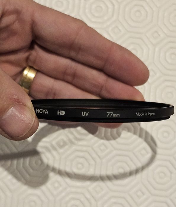 Filtro hoya HD UV 77mm como novo sem riscos ou marcas