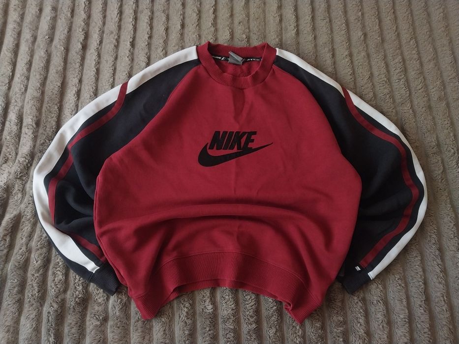 Красная олимпийка худи свитшот Nike vintage red
