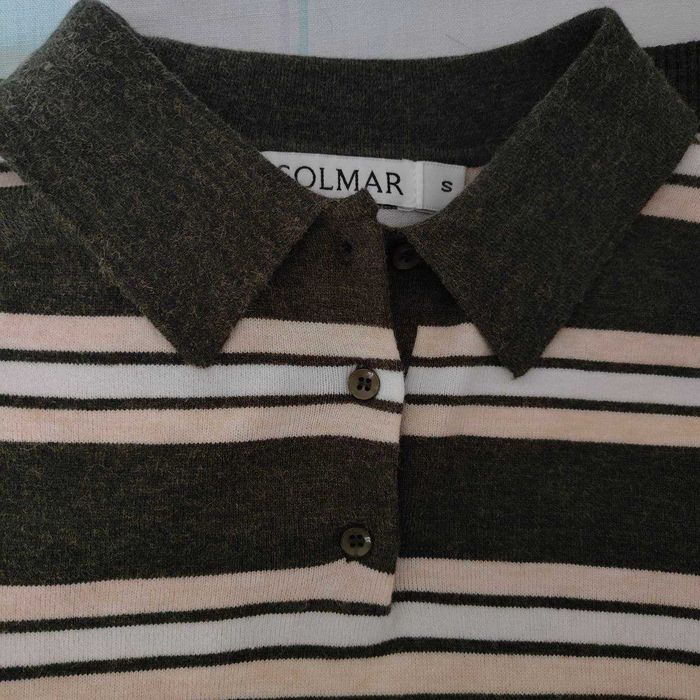 Джемпер-поло в смужку Solmar розмір S