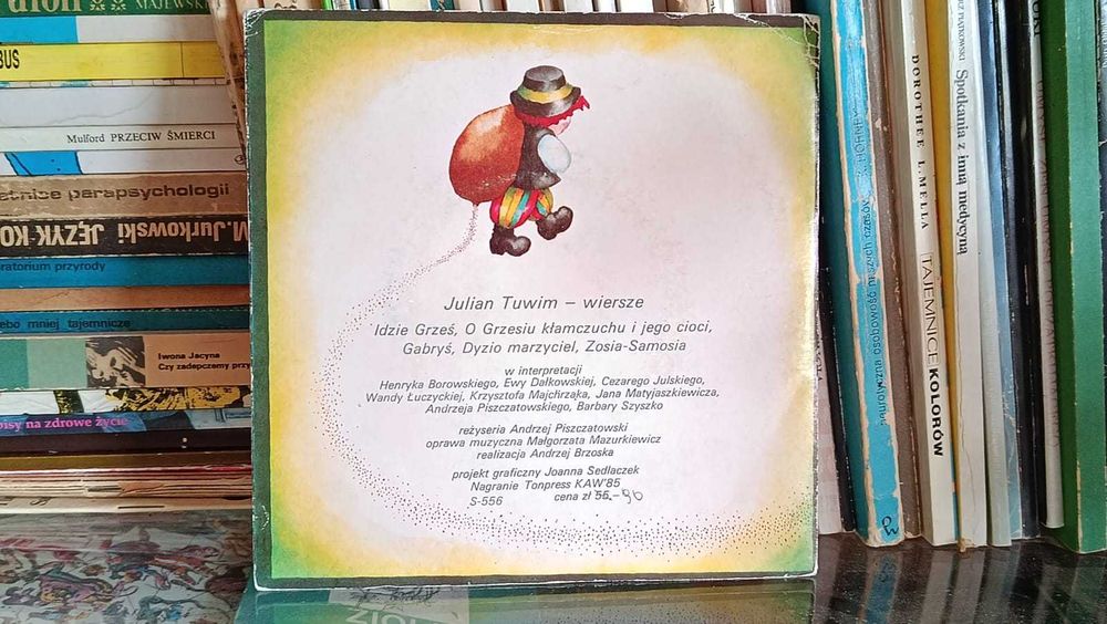 7" Julian Tuwim - wiersze Idzie Grześ... Tonpress S-556