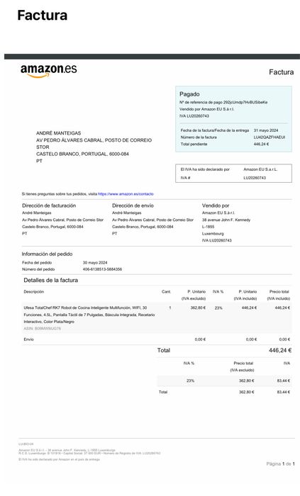 Ufesa Total chef RK7