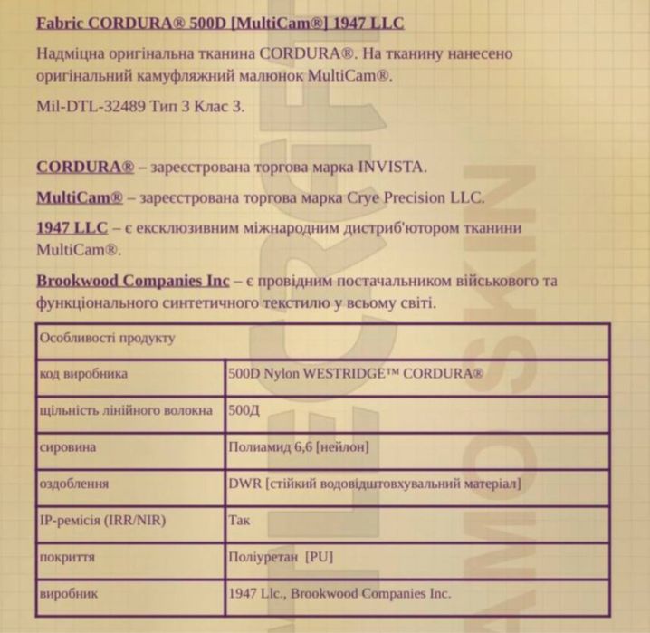 Текстильні камуфляж наліпки MSA Sordin Supreme Pro-X Cordura® MultiCam