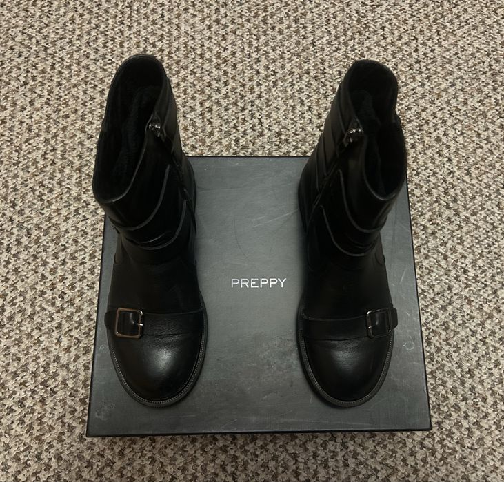 Черевики шкіряні