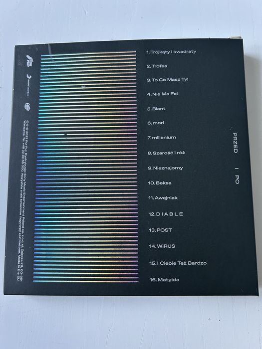 Limitowana płyta CD Dawida Podsiadło „Przed i Po”