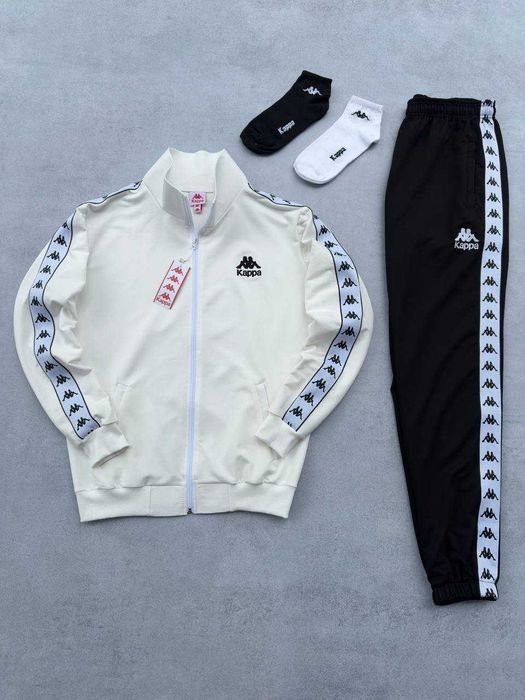 Спортивный костюм мужской Kappa весенний осенний летний трикотаж каппа