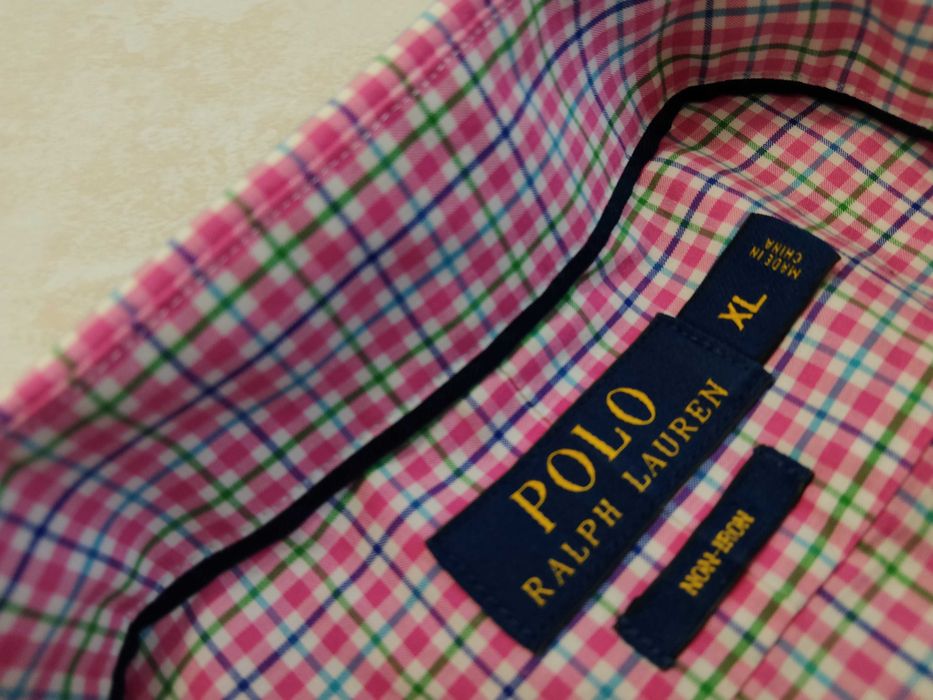 POLO RALPH LAUREN USA - NOWA! z LOGO Koszula Męska rozmiar XXL
