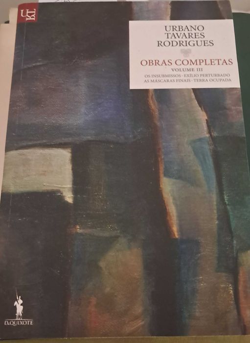 Urbano Tavares Rodrigues,Obras Completas Vol.lll
