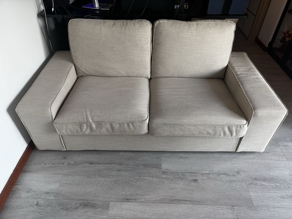 Sofa kivik 2 lugares - Bege - como novo