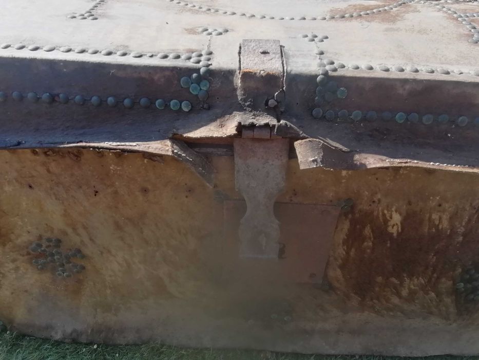 Arca antiga para restauro