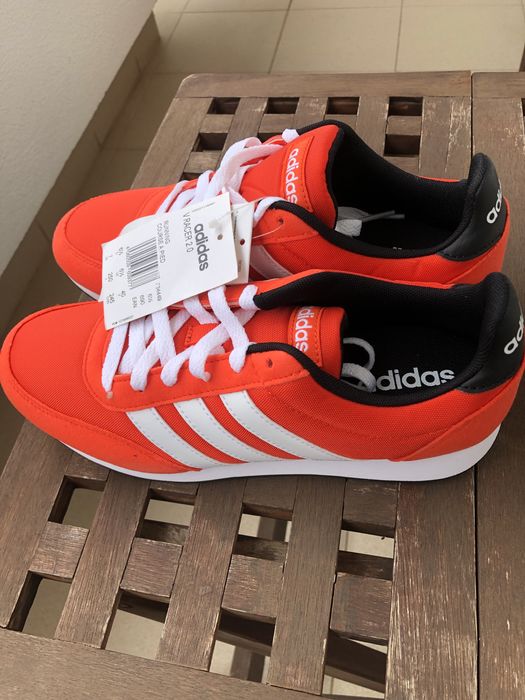 Ténis Adidas V Racer 2.0 laranja novos Tamanho 40