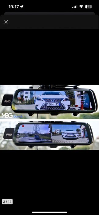 Kamera samochodowa rejestrator mgb line