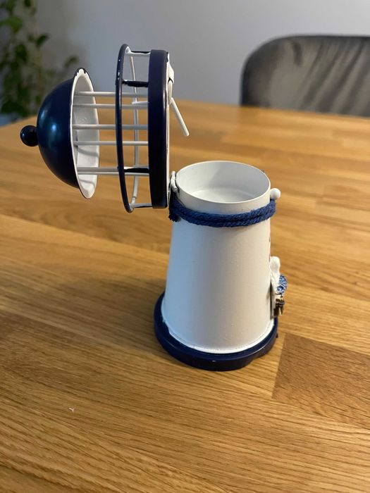 Świecznik tealight latarnia morska marynistyczny morski