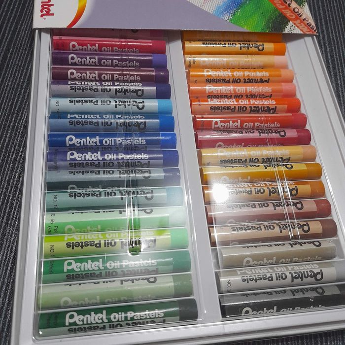 Pastele olejne Pentel 36 kolorów