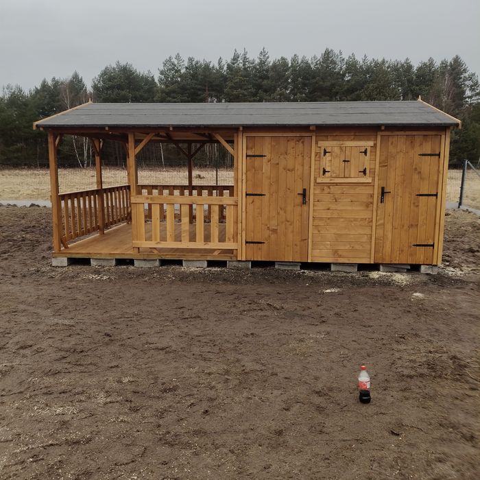 Domek ogrodowy narzędziowy 6x4