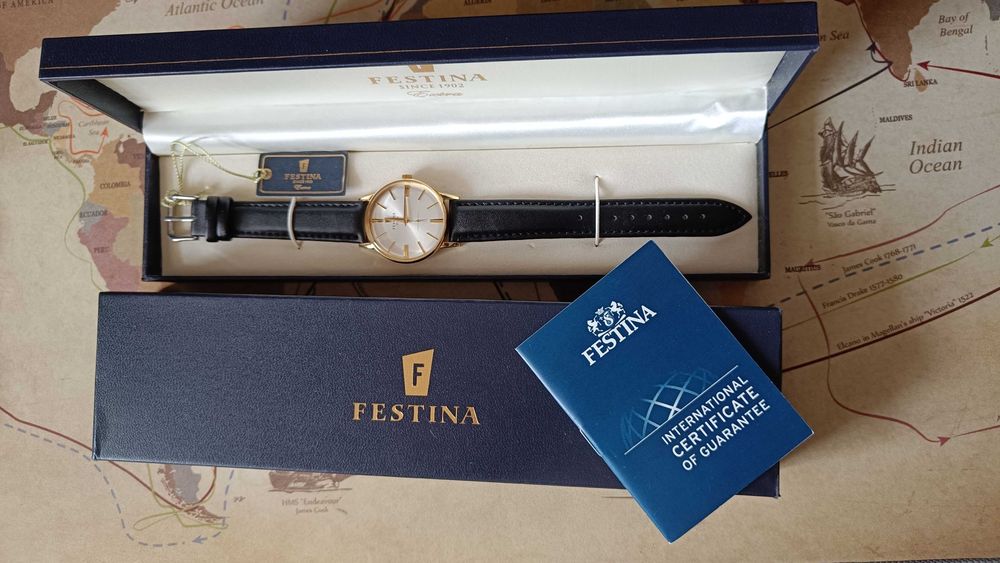 Zegarek Festina 20249 Przepiękny unikat. Stan idealny. 3 paski.