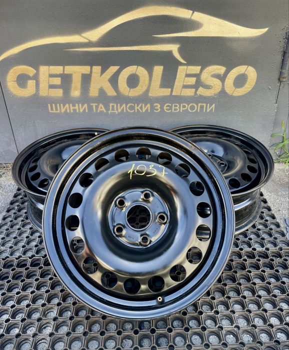 Диски 5/112 r16 металеві VW, Skoda