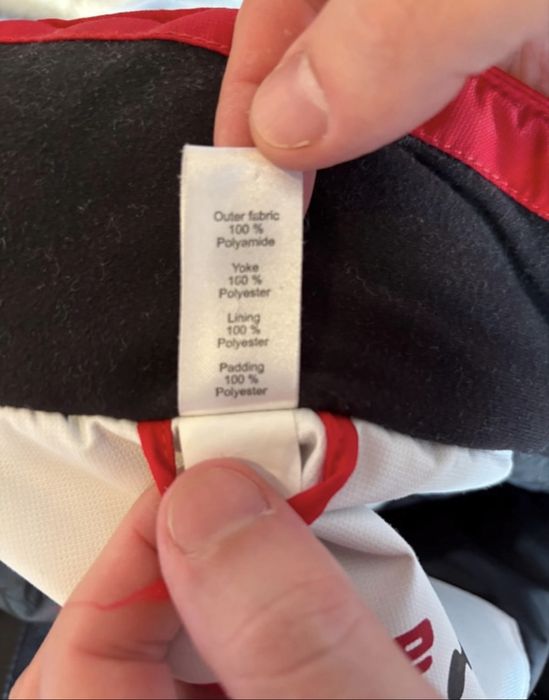 Casaco de neve Wedze, usado uma única vez.