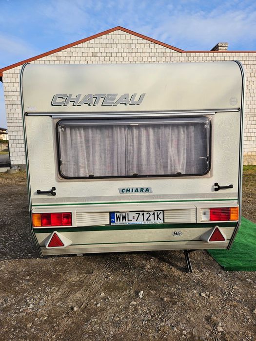 Przyczepa kempingowa CHATEAU CHIARA z łóżkiem piętrowym