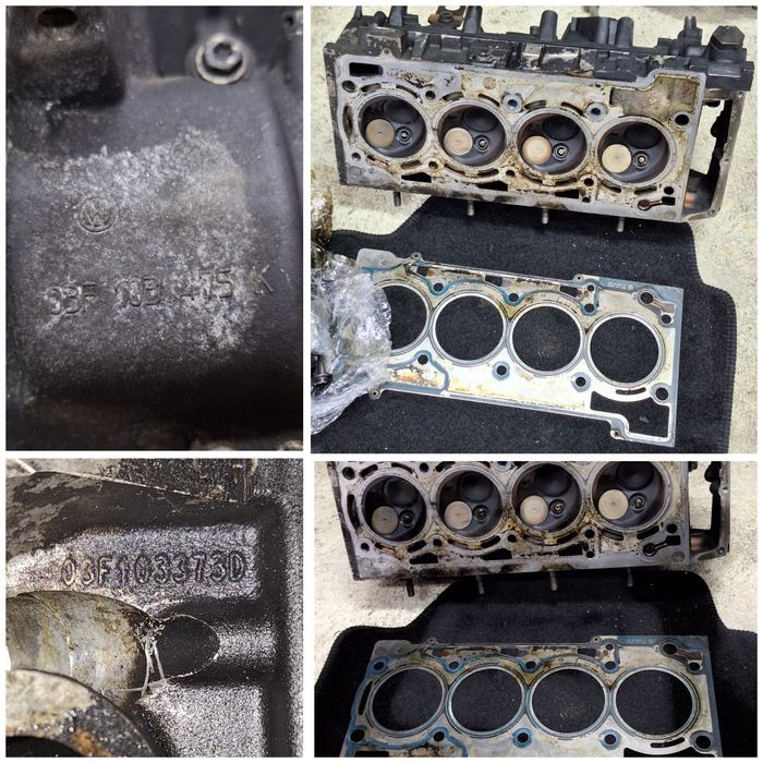 03F103475K VAG головка блока циліндрів в зборі 1.2tsi
03F103475K