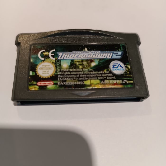 NFS need for speed Underground 2 GBA gameboy game boy advance