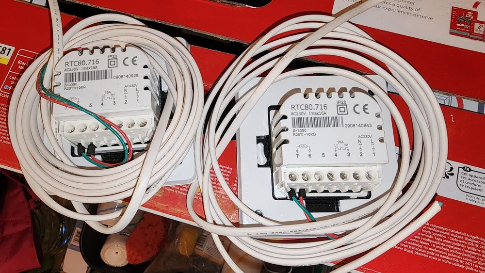 Termostato de piso radiante