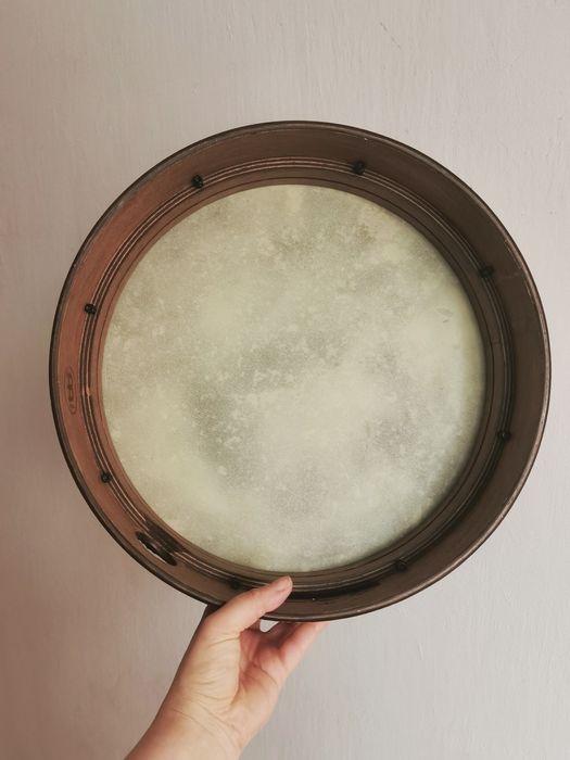 Bęben szamański, obręczowy, wegański