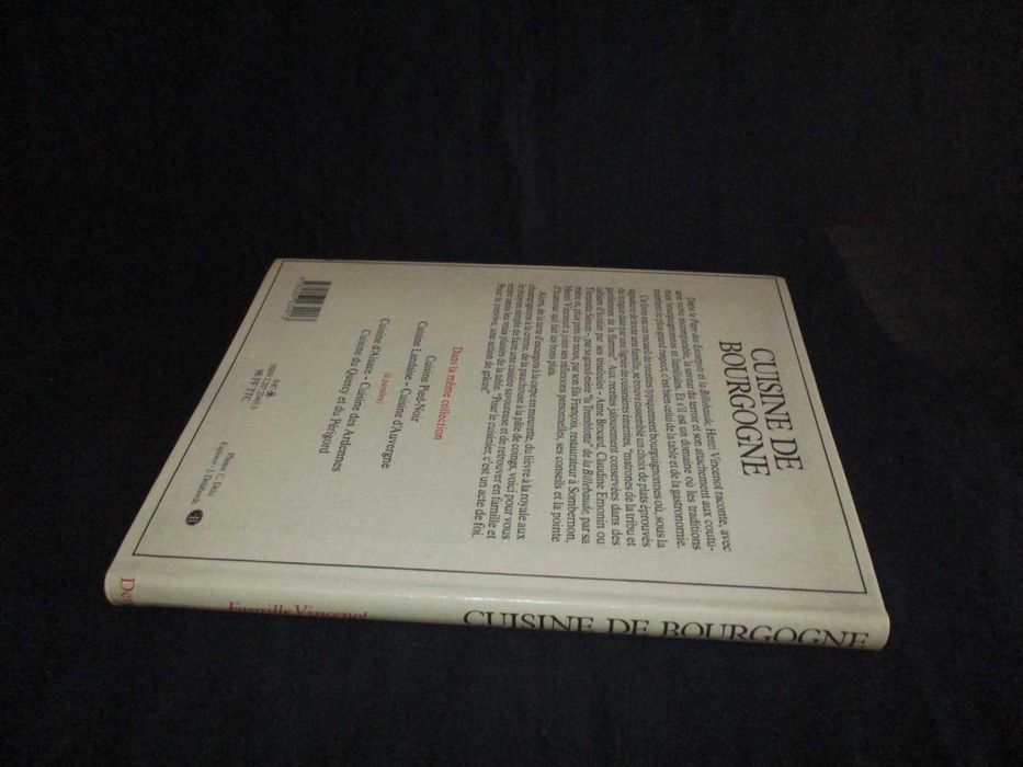 Livro Cuisine de Bourgogne Famille Vincenot