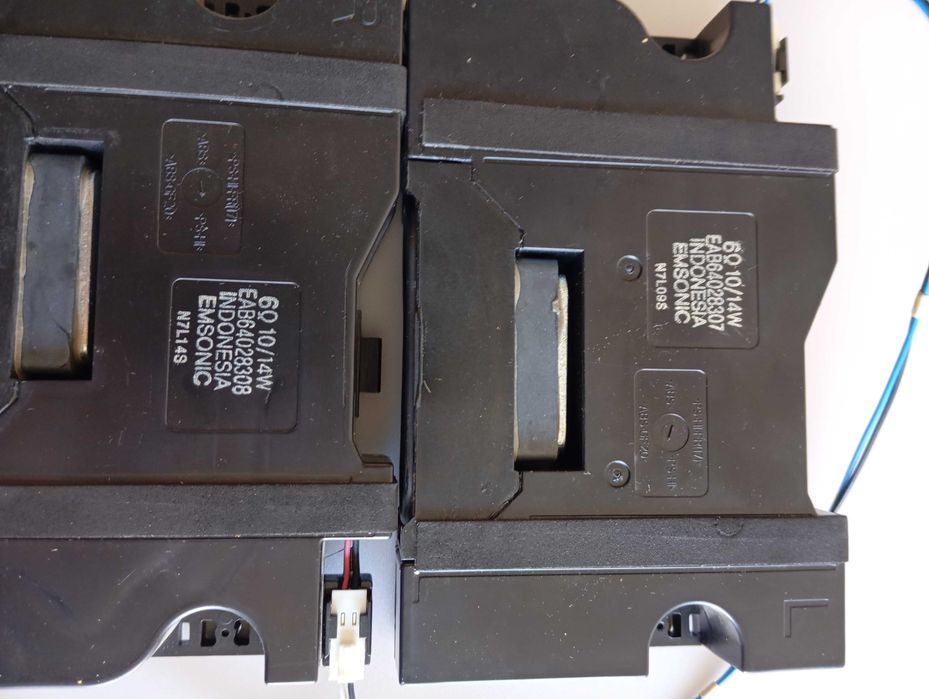 Colunas tv lg 65UJ630V,
