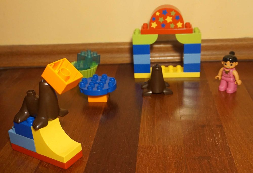 Lego Duplo Zestaw Cyrk, Pokaz Cyrkowy 10503 foka, basen