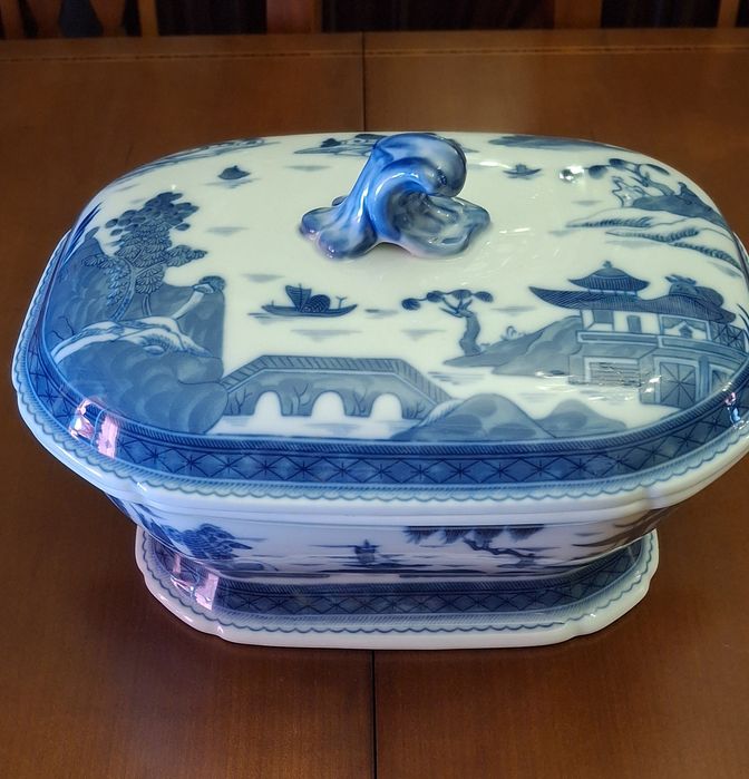 Terrina Vista Alegre Blue Canton NOVA