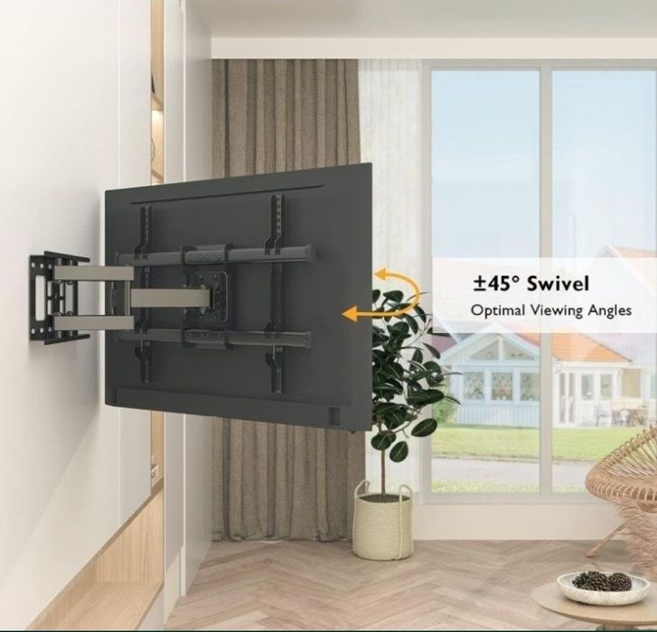 Uchwyt ścienny do telewizora regulacja pion/poziom, 32-80 cali BONTEC