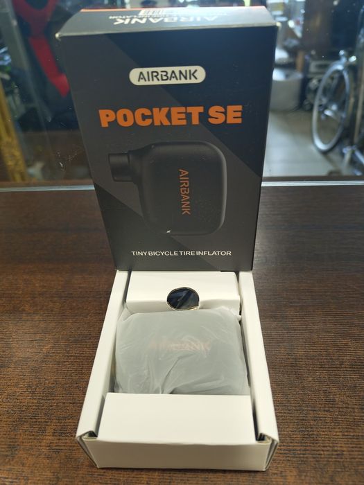 Pompka ręczna AIRBANK Pocket SE 100 czarny