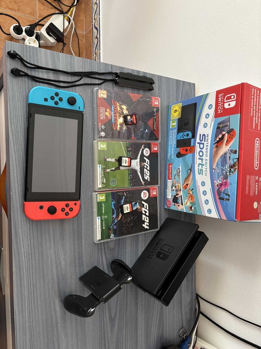 Nintendo Switch + jogos