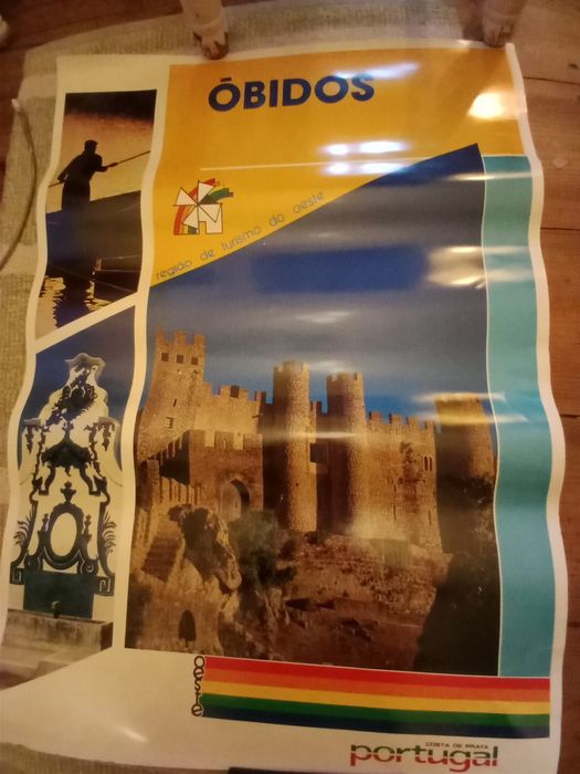 Poster antigo Óbidos 10€