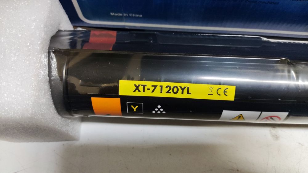 Toner amarelo e azul para Xerox workcentre 7120 , 7125 , 7220 e 7225