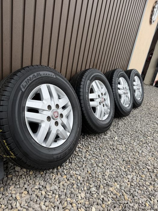 Felgi z Oponami 16” Fiat 5x130 215/75/16c Ducato Jumper Boxer Demo/Now