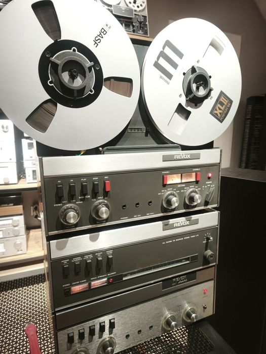 Revox magnetofon szpulowy