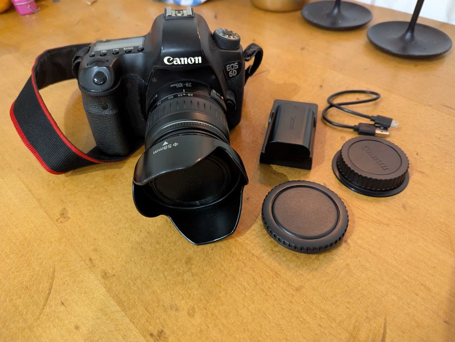 Canon EOS 6D plus obiektyw 28-105