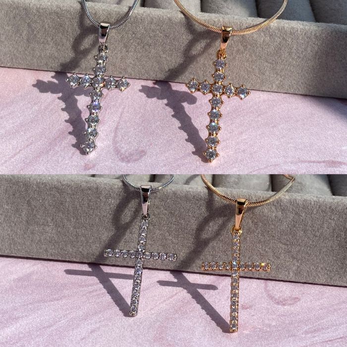 Підвіска хрестик на ланцюжку