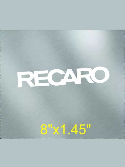 Autocolantes vinil Recaro