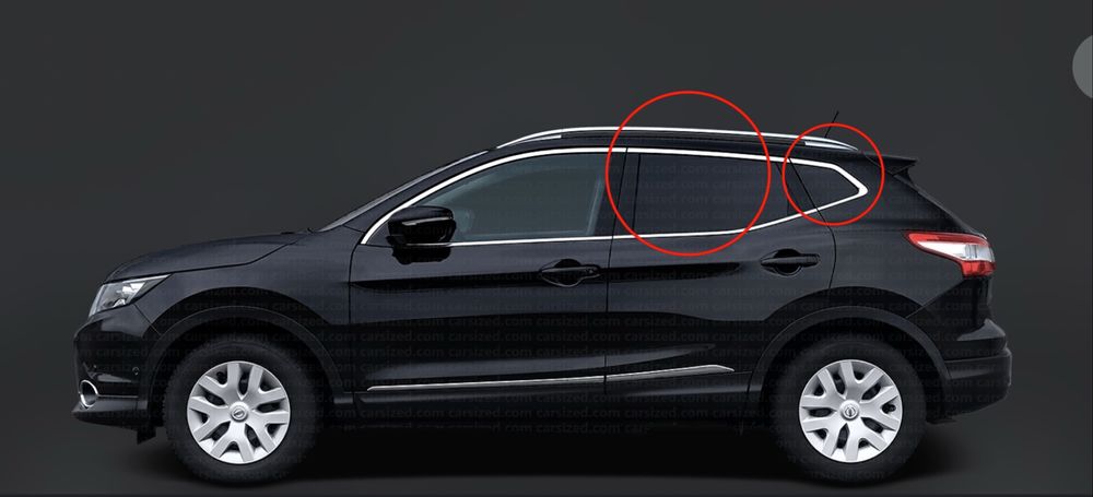 Cortinas sol. Nissan Qashqai J11