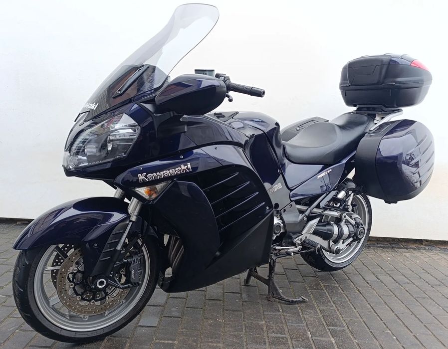 Kawasaki GTR 1400 trzy oryginalne kufry GTR1400 ELEKTRYCZNA szyba KTRC ABS 2010rok